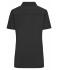 Damen Ladies' Polo Black/white-titan 8423
