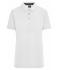 Damen Ladies' Polo White/navy-white 8423