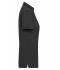 Femme Polo femme Noir/blanc-titane 8423