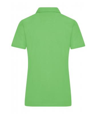 Dames Ladies' Traditional Polo Lime/lime-wit 8449