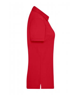 Dames Ladies' Traditional Polo Rood/rood-wit 8449