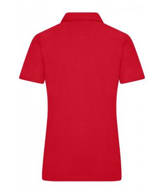 Dames Ladies' Traditional Polo Rood/rood-wit 8449