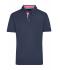 Herren Men's Traditional Polo Navy/red-white 8450