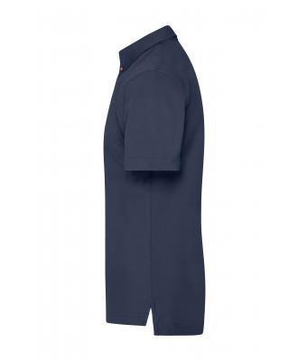 Heren Men's Traditional Polo Navy/rood-wit 8450