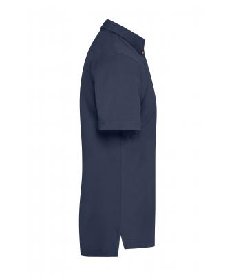 Heren Men's Traditional Polo Navy/rood-wit 8450