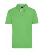 Herren Men's Traditional Polo Lime-green/lime-green-white 8450
