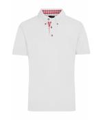 Herren Men's Traditional Polo White/red-white 8450