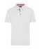 Herren Men's Traditional Polo White/red-white 8450