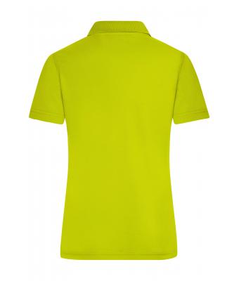 Dames Ladies' Active Polo Chemisch geel 8575