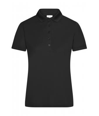 Dames Ladies' Active Polo Zwart 8575
