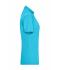 Femme Polo micro polyester femme Turquoise 8575