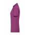 Femme Polo micro polyester femme Pourpre 8575