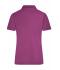 Femme Polo micro polyester femme Pourpre 8575