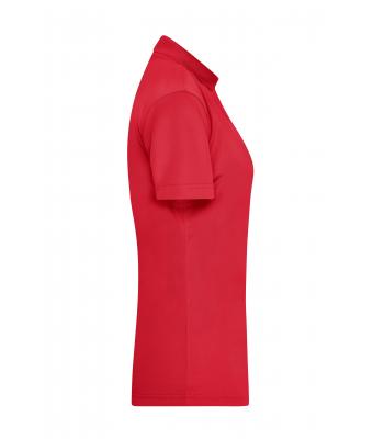 Femme Polo micro polyester femme Rouge 8575