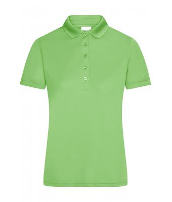 Femme Polo micro polyester femme Vert-citron 8575