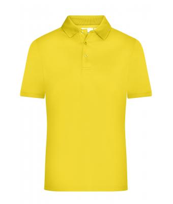 Herren Men's Active Polo Yellow 8576