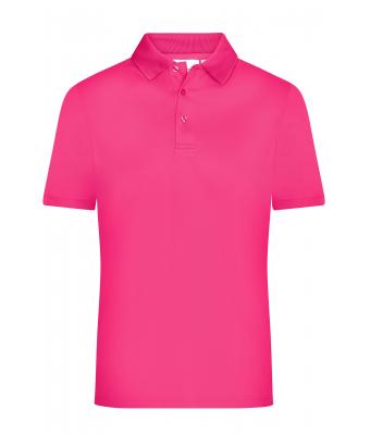 Herren Men's Active Polo Pink 8576