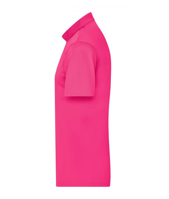 Men Men's Active Polo Pink 8576