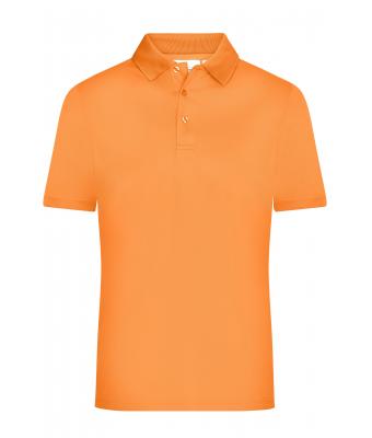 Homme Polo micro polyester homme Orange 8576