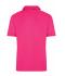 Homme Polo micro polyester homme Rose-vif 8576