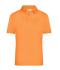 Homme Polo micro polyester homme Orange 8576