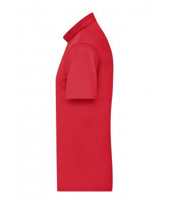 Homme Polo micro polyester homme Rouge 8576