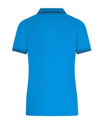 Dames Ladies' Functional Polo Felblauw/navy 11457