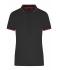Ladies Ladies' Functional Polo Black/red 11457