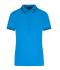 Femme Polo fonctionnel pour femmes Bleu-vif/marine 11457