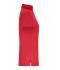 Femme Polo fonctionnel pour femmes Rouge/noir 11457
