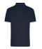 Herren Men's Functional Polo Navy/bright-blue 11458