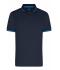 Herren Men's Functional Polo Navy/bright-blue 11458