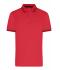 Herren Men's Functional Polo Red/black 11458
