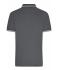 Heren Men's Functional Polo Grafiet/wit 11458