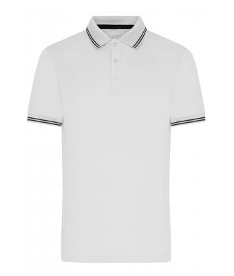 Men Men's Functional Polo White/black 11458
