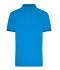 Homme Polo fonctionnel pour hommes Bleu-vif/marine 11458