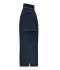 Homme Polo fonctionnel pour hommes Marine/bleu-clair 11458