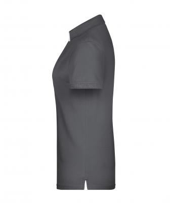 Ladies Ladies' Polo Single Stripe Graphite/white 8659