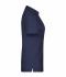 Dames Ladies' Polo Single Stripe Navy/rood 8659