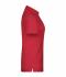 Damen Ladies' Polo Single Stripe Red/navy 8659