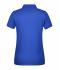 Dames Ladies' Polo Single Stripe Royal/wit 8659