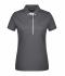 Dames Ladies' Polo Single Stripe Grafiet/wit 8659