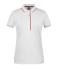 Ladies Ladies' Polo Stripe White/red 8684