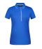 Ladies Ladies' Polo Stripe Royal/white 8684
