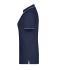 Damen Ladies' Polo Stripe Navy/white 8684