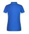 Damen Ladies' Polo Stripe Royal/white 8684