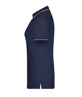 Ladies Ladies' Polo Stripe Navy/white 8684