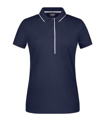 Ladies Ladies' Polo Stripe Navy/white 8684