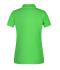 Femme Polo femme à rayures Vert-prairie/blanc 8684