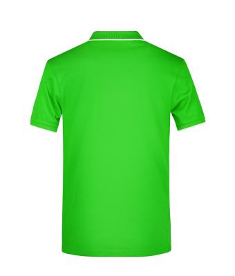 Men Men's Polo Stripe Frog/white 8685